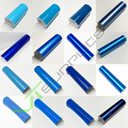 Blue car vinyl - blue, wrap