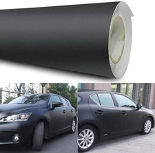Black Matt Car Vinyl Wrap Self