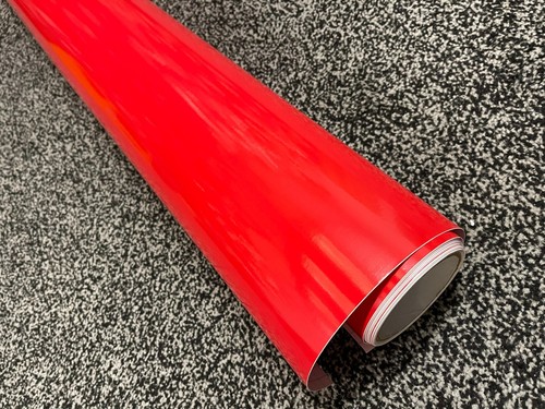 Car wrap vinyl red gloss - car,