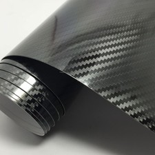 Black 5D Carbon Fibre Vinyl