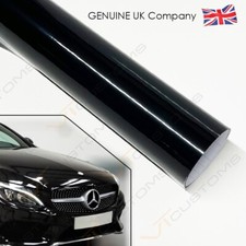 Gloss Black Vinyl Wrap Car
